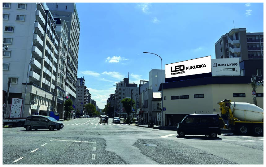 平尾交差点キリンビジョン